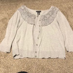 Gray Cardigan